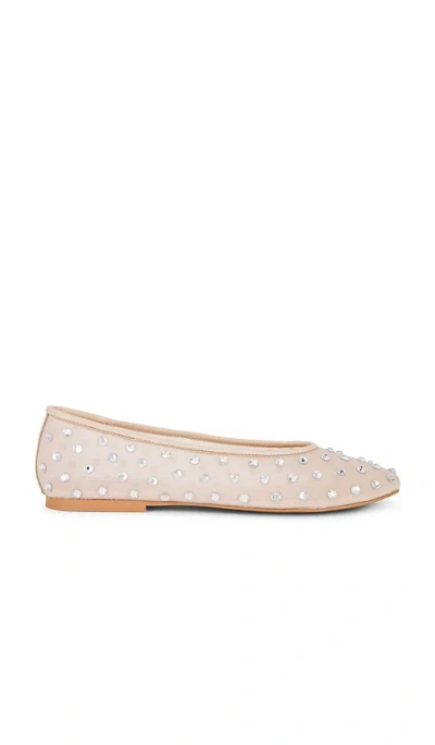 Steve Madden Viv Flat In Neutral