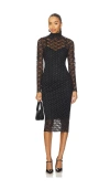 Steve Madden Vivienne Dress In Black