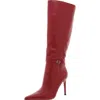 Steve Madden Voca Womens Zipper Leather Knee-high Boots In Multi