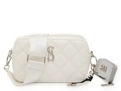 Steve Madden Wallie Crossbody & Coin Purse In White