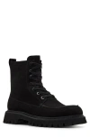 Steve Madden Walvia Lace-up Boot In Black