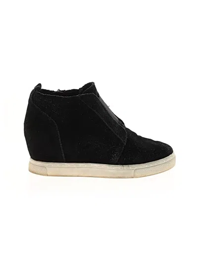 Pre-owned Steve Madden Wedges In Black