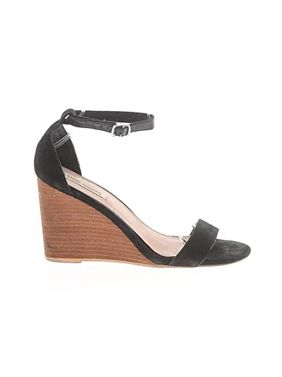 Pre-owned Steve Madden Wedges In Black