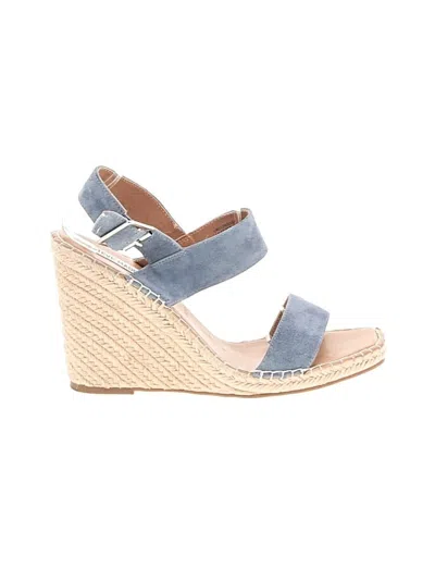 Pre-owned Steve Madden Wedges In Blue