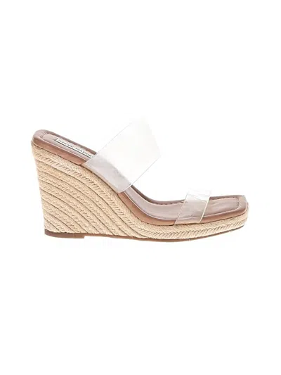 Pre-owned Steve Madden Wedges In Brown