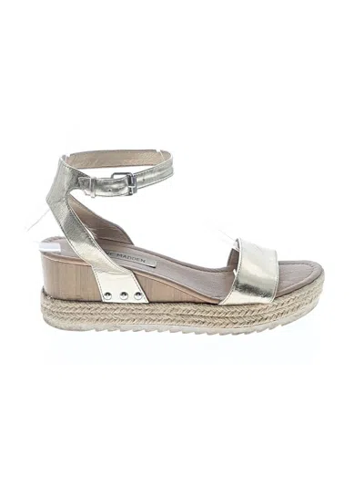 Pre-owned Steve Madden Wedges In Silver