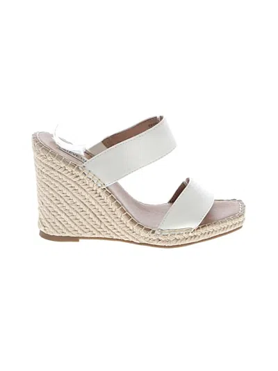 Pre-owned Steve Madden Wedges In White