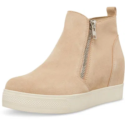 Steve Madden Wedgie Womens Suede Slip On Casual And Fashion Sneakers In Multi