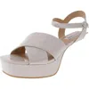 Steve Madden Whimsical Womens Adjustable Patent Heels In Multi