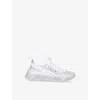 Steve Madden Maxima R Studded Textile Trainers In White