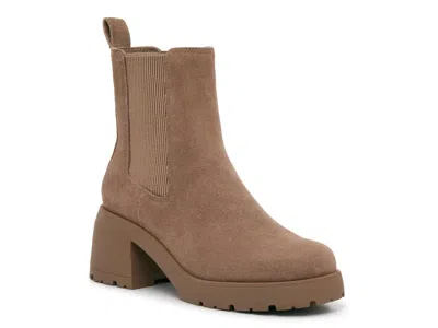 Steve Madden Wide Width Brontey Chelsea Boot In Brown
