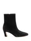Steve Madden Willah Suede Mini Boot In Black