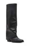 Steve Madden Winnick Wide Calf Boot In Brown