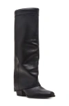 Steve Madden Winnick Foldover Knee High Boot In Multi