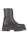 Steve Madden Woman Ankle Boots Black Size 10 Soft Leather