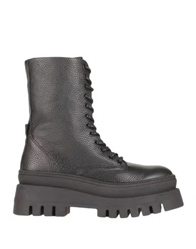 Steve Madden Woman Ankle Boots Black Size 10 Soft Leather