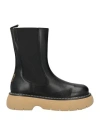 Steve Madden Woman Ankle Boots Black Size 7.5 Leather