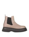 Steve Madden Woman Ankle Boots Grey Size 10 Soft Leather In Grey