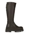 Steve Madden Woman Knee Boots Black Size 10 Soft Leather
