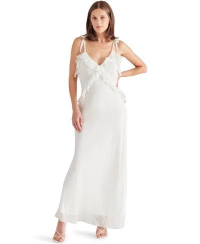 Steve Madden Women's Adalina Ruffled Maxi Dress In Antique