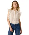 Steve Madden Adeline Top In White