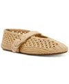 Steve Madden Alara Natural Raffia In Natural Raffia