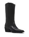 Steve Madden Albany Western Boot In Black