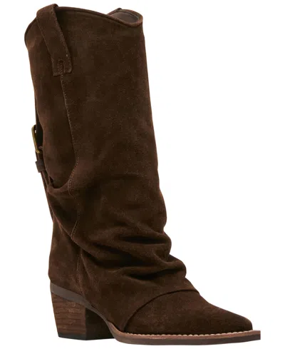 Steve Madden Women's Aldora Western Slouch Boots In Multi