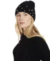 Steve Madden Women's Ballin' Embellished Beanie In Black