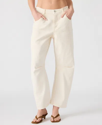 Steve Madden Women's Barrel-leg Hart Jeans
