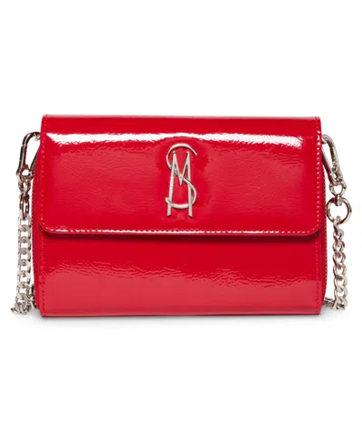 Steve Madden Women's Bcarina Quilted Crossbody Wallet In Red