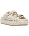 Steve Madden Bigschmona Platform Slide Sandal In Neutral