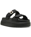 Steve Madden Bigschmona Platform Sandal In Black