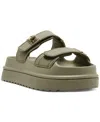 Steve Madden Bigschmona Platform Sandal In Olive