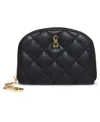 Steve Madden Women's Bjadez Card Case Wallet In Black Quilt