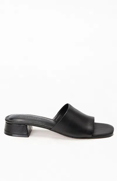 Steve Madden Women's Black Montgomery Sandals