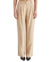 Steve Madden Blaze Pleated Pants In Khaki