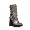 Steve Madden Women's Boots  - Razor Sharp - Silver