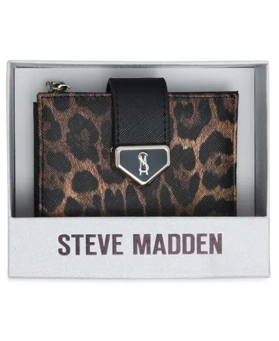 Steve Madden Women's Boxed Bjem Bifold Wallet In Brown