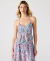 Steve Madden Women's Brianna Handkerchief-hem Top In Multi