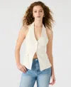 Steve Madden Brielle Vest In White