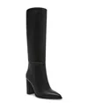 Steve Madden Brittan Knee High Boot In Black Leather