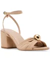 Steve Madden Caden Ankle Strap Sandal In Neutral