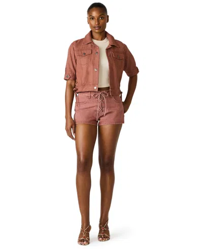 Steve Madden Women's Callisto Mid Rise Shorts In Multi