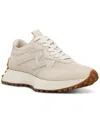 Steve Madden Campo Sneaker In Cream Mesh