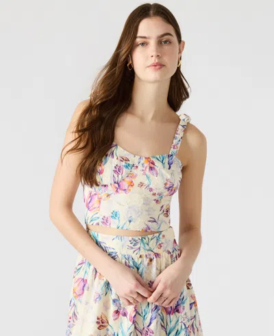 Steve Madden Women's Carlynn Cotton Bustier Top
