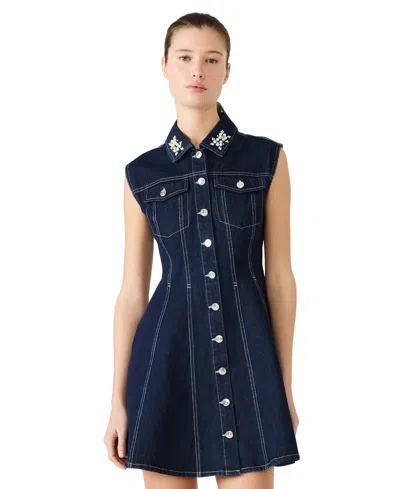 Steve Madden Women's Carmelia Sleeveless Dress In Blue