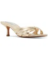 Steve Madden Cary Flip Flop In Gold Metallic