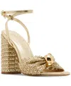 Steve Madden Cheyla Ankle Strap Sandal In Gold