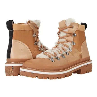 Steve Madden Women's Cool Planet By  Buni-f Brown Faux Fur Ankle Boots Zap1883